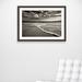 Rosecliff Heights 'Tranquility II' Framed Photographic Print Paper in Black/Gray/White | 27 H x 37 W x 1.25 D in | Wayfair
