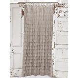 Gracie Oaks Kyesha Single Shower Curtain Polyester in Gray | 76 H x 74 W in | Wayfair C0E85B1766FB4B1D9D35E381E5A570BF