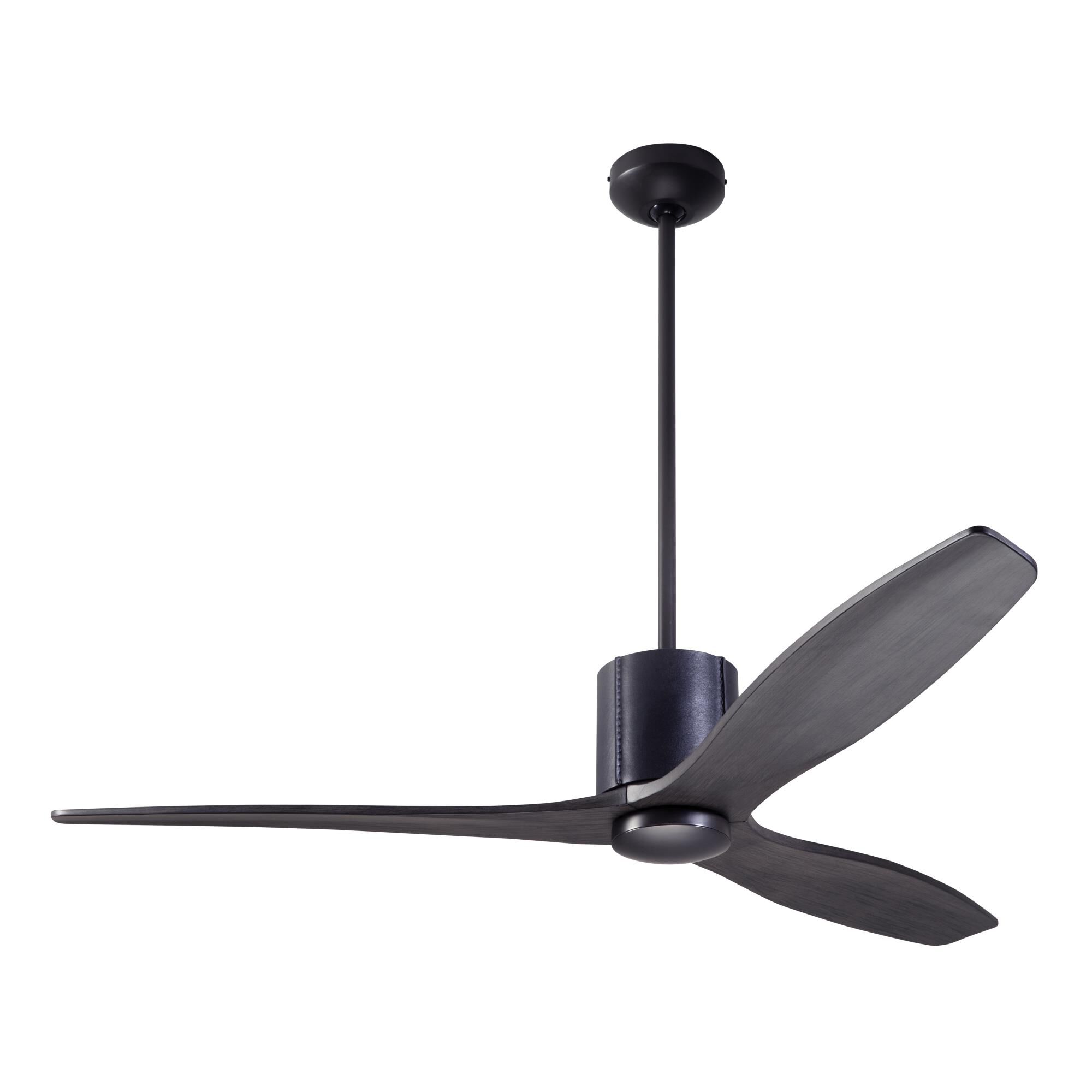 Modern Fan Company Leatherluxe 54 Inch Ceiling Fan - LLX-DBBK-54-EB-NL-CC