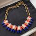 J. Crew Jewelry | J.Crew Statement Necklace | Color: Blue/Pink | Size: Os