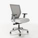 Via Seating Run II High Back Ergonomic Genuine Leather Task Chair Upholstered in Gray/Brown | 43.5 H x 27 W x 27 D in | Wayfair 850017632875