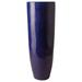 Foundry Select Ceramic Pot Planter Ceramic in Blue/Brown | 53 H x 19 W x 19 D in | Wayfair 32BAD2A7A08D4D339AFB10E79CA56743