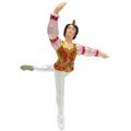 The Holiday Aisle® Prince Resin Hanging Figurine Ornament Plastic in White/Yellow | 4 H x 2 W x 2 D in | Wayfair 513B50825BC24A0EA034496A8D18D599
