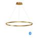 ET2 Lighting Groove 39 Inch LED Chandelier - E22728-GLD