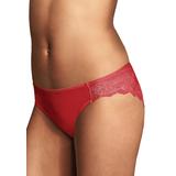 Plus Size Women's Comfort Devotion Lace Back Tanga Panty by Maidenform in Camera Red Y (Size 6)