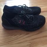 Under Armour Shoes | Gently Worn Under Armour Sneakers Size 9 | Color: Black | Size: 8.5 Fit (Says 9 But Runs Small)