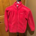 Columbia Jackets & Coats | Girls Columbia Fleece Jacket | Color: Pink | Size: Mg