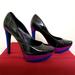 Jessica Simpson Shoes | Jessica Simpson Beijo Pump | Color: Black/Purple | Size: 7