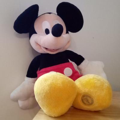 Disney Toys | Authentic Original Disney Store Mickey Mouse | Color: Black/Red | Size: Osbb