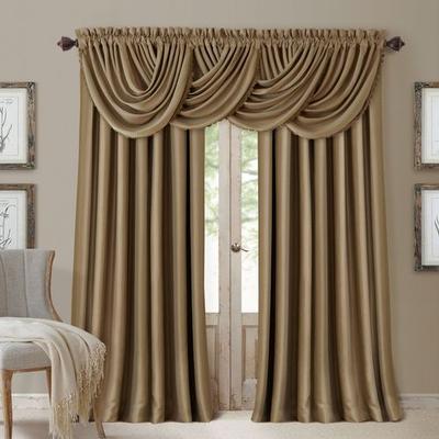 Solstice Curtain Panel, 52 x 108, Ivory