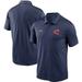 Men's Nike Navy Cleveland Indians Cooperstown Collection Logo Franchise Performance Polo