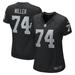 Women's Nike Kolton Miller Black Las Vegas Raiders Game Jersey