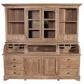 SIT Möbel Buffet-Schrank | aus recyceltem Teak-Holz | natur | B 220 x T 60 x H 210 cm | 07935-01 | Serie ROMANTEAKA