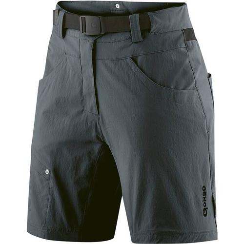 GONSO Damen Bikeshorts Mira, Größe 48 in Grau