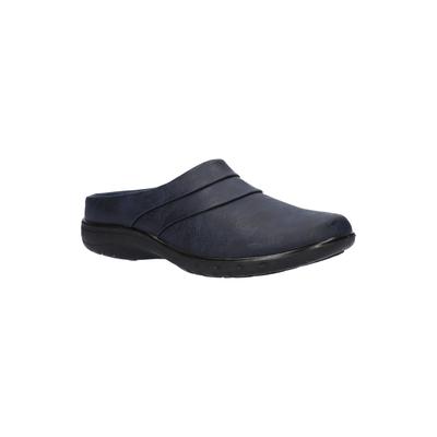 Wide Width Women's Swing Slide by Easy Street in Navy (Size 12 W)