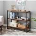 Trent Austin Design® Steadham Steel Etagere Bookcase Metal in Brown | 33.5 H x 39.5 W x 13.5 D in | Wayfair 8A2774975E9E4339BD916790314F6C4A