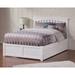 Huntsville Full Solid Wood Panel w/ Trundle by Harper Orchard Wood in White | 41.75 H x 57.75 W x 77 D in | Wayfair