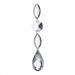 The Holiday Aisle® Crystal Drop Hanging Figurine Ornament Plastic | 6 H x 1 W x 1 D in | Wayfair A1EDCD23A5AC460396DC41C6C29BC1C9