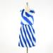 Lilly Pulitzer Dresses | Lilly Pulitzer Blue Striped Pleated Dress | Color: Blue/White | Size: Xs