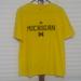 Adidas Tops | Adidas Michigan T-Shirt Sz M | Color: Blue/Yellow | Size: M