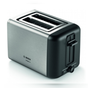 Bosch TAT3P420DE Toaster 2 Scheibe(n) 970 W Schwarz, Silber Image