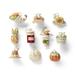 Lenox 10 Piece Autumn Favorites Ornament Set Ceramic/Porcelain | 3 H x 2 W x 1 D in | Wayfair 879308