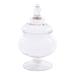 Winston Porter Portleven Clear 10.25" Indoor/Outdoor Glass Apothecary Jar Glass | 10.25 H x 4 W x 4 D in | Wayfair F7344073A5F24F71A4C28358601F54BD