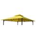 The Twillery Co.® Patson Replacement Canopy Fabric in Yellow | 36 H x 116 W x 116 D in | Wayfair 8583D37A578B417B9C2EDB3FD37BE7BC