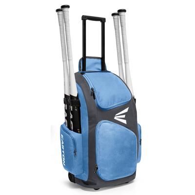 Easton Traveler Baseball/Softball Stand-Up Wheeled Bag Carolina Blue