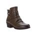 Extra Wide Width Women's Roxie Bootie by Propet in Brown (Size 9 WW)