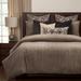 Downy Taupe 6-PC Queen Luxury Duvet Set - Siscovers DOTA-XDUQN6