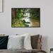 Art Remedy Rainforest III Waterfalls - Graphic Art Print on Canvas in Brown/Green | 20 H x 30 W x 1.5 D in | Wayfair 31090_30x20_CANV_BFL
