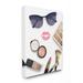 Stupell Industries Fashion Glam Accessories & Cosmetics Lipstick Kiss by Ziwei Li - Graphic Art Print Canvas in White | Wayfair ab-226_cn_36x48