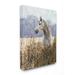 Stupell Industries Wild Horse in Tall Grass Side Portrait by Stellar Design Studio - Painting Print Canvas in White | 48 H x 36 W x 1.5 D in | Wayfair