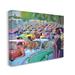 Stupell Industries Walk in the Car Park Traditional Painting Parody by Barry Kite - Painting Print Canvas in White | 48 H x 36 W x 1.5 D in | Wayfair