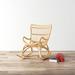 Sand & Stable™ Lorelei Rocking Chair Wicker/Rattan in Brown | 38.6 H x 39 W x 27.2 D in | Wayfair B7CD1BBB333840AF82F41A14F6EC4378