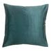 Everly Quinn Dicken Square Pillow Cover & Insert Down/Feather/Polyester in Green/Blue | 18 H x 18 W x 5 D in | Wayfair