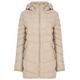 Tokyo Laundry Safflower 2 Longline Quilted Puffer Coat with Hood in Stone 16