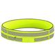 FlipBelt Zipper Running Belt for Phone and Small Accessories, Exercise Waist Pouch for Women and Men, S, Reflective Neon Yellow