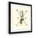 Foundry Select Texas Cattle - Picture Frame Painting Print on Paper in Brown/White | 31.5 H x 31.5 W x 1.5 D in | Wayfair