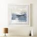 Orren Ellis Fog on The Horizon Vi - Picture Frame Painting on Paper in Blue | 27.5 H x 27.5 W x 1.5 D in | Wayfair 08C1AE9DCD924FE29821A62FFA31DCE5