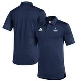 Men's adidas Navy UNC Wilmington Seahawks Under the Lights Coaches Polo