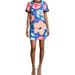 Kate Spade Dresses | Kate Spade - Floral Jacquard Dress | Color: Blue/Pink | Size: 2