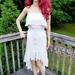 Jessica Simpson Dresses | Jessica Simpson Strapless Hi Lo Dress Size M Ivory | Color: Cream/White | Size: M