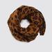 Zara Accessories | Animal Print Leopard Print Scarf Soft Feel | Color: Black/Brown | Size: Os