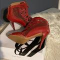 Nine West Shoes | Booties | Color: Red | Size: 6