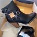 American Eagle Outfitters Shoes | American Eagle Heeled Booties, Nwt And Box! | Color: Black/Tan | Size: 11