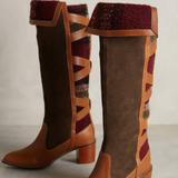 Anthropologie Shoes | Anthropologie Wheat Ridge Boots Size 8 | Color: Brown/Tan | Size: 8