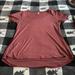 Lularoe Tops | Lularoe Classic Shirt Xs Burgundy Lularoe | Color: Red/White | Size: Xs