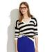 Madewell Sweaters | Madewell Striped Lakeview Sweater | Color: Black/White | Size: Xs